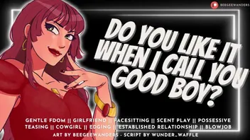 Gentle Mommy Domme Audio Roleplay and Intimate Play