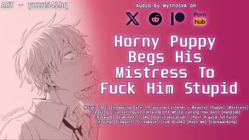 Horny Puppy Begs Mistress For Hard Creampie Pleasure
