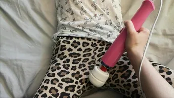 Cute Lesbian Sub Begs and Screams Through Intense Orgasm