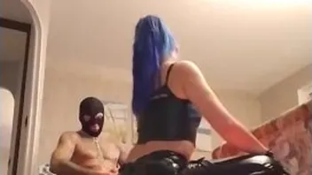 Latex Dominatrix Teases With Her Curves