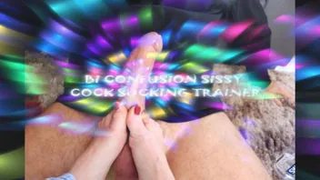 Sissy Cock Sucking Trainer with Positive Encouragement