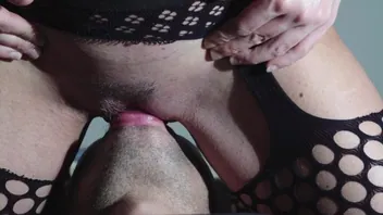 Redhead MILF Rides His Face to Orgasm